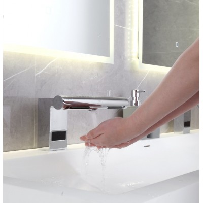 Kuaierte Automatic Sensor Washing Hands Basin Faucet